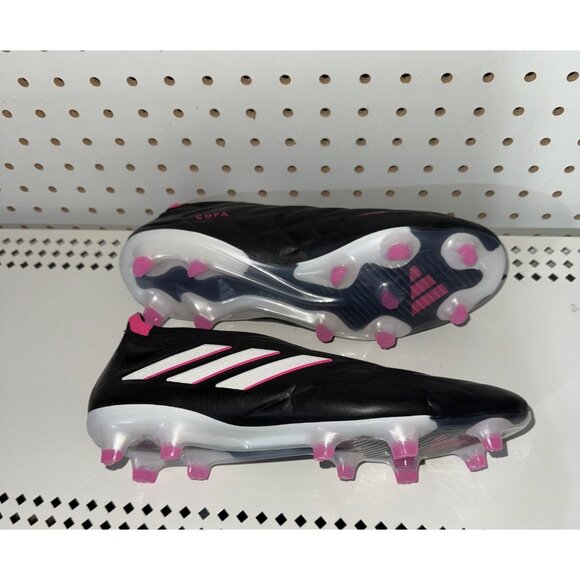 Adidas Copa Pure+ FG Mens Leather Laceless Soccer Cleats Size 11 Black HQ8895 main image 6